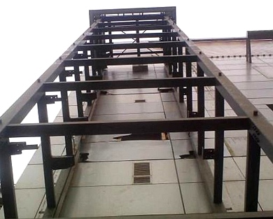 小区电梯钢结构加工